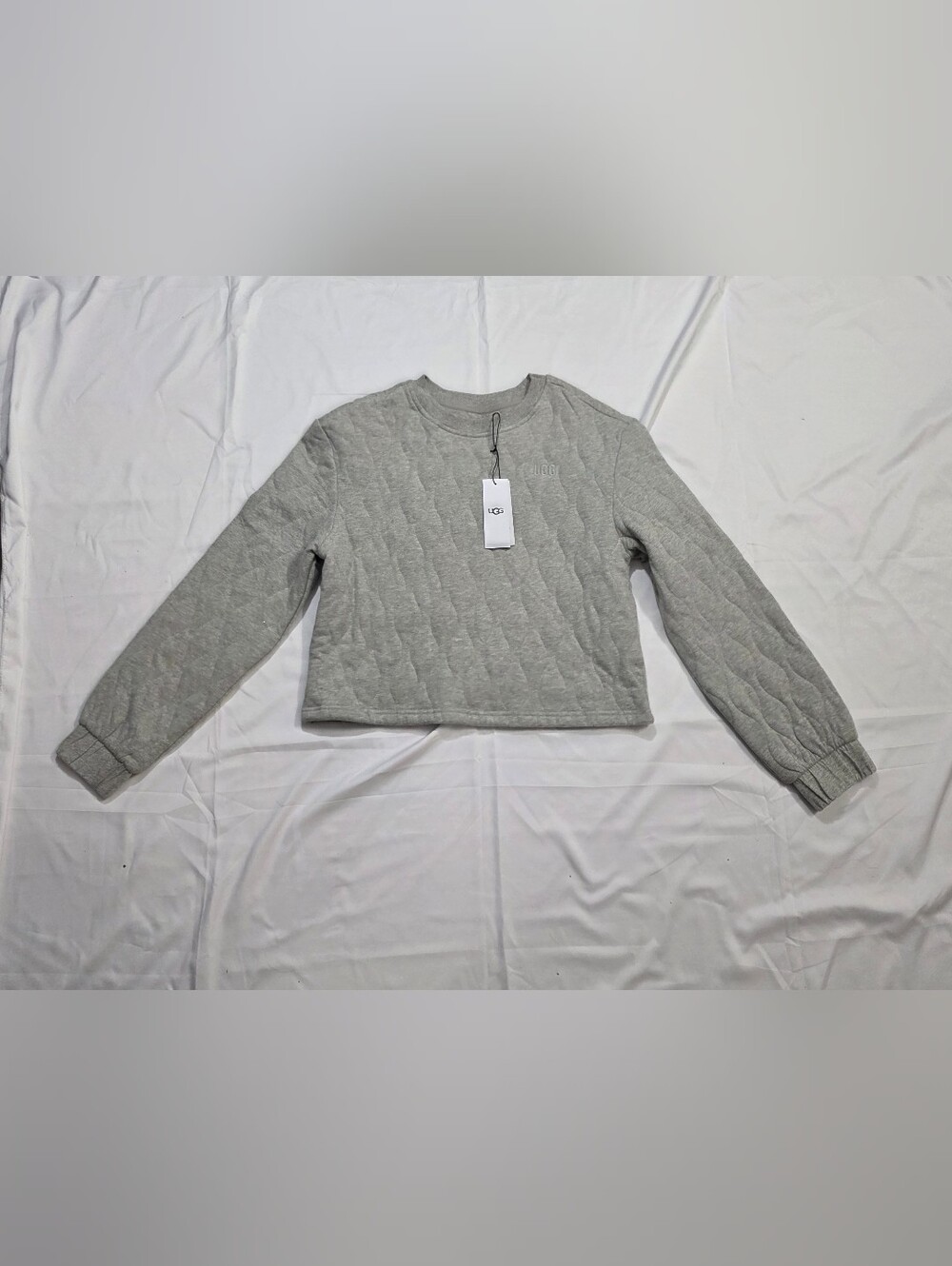 NWT UGG Women's Katie Quilted Long Sleeve Top
